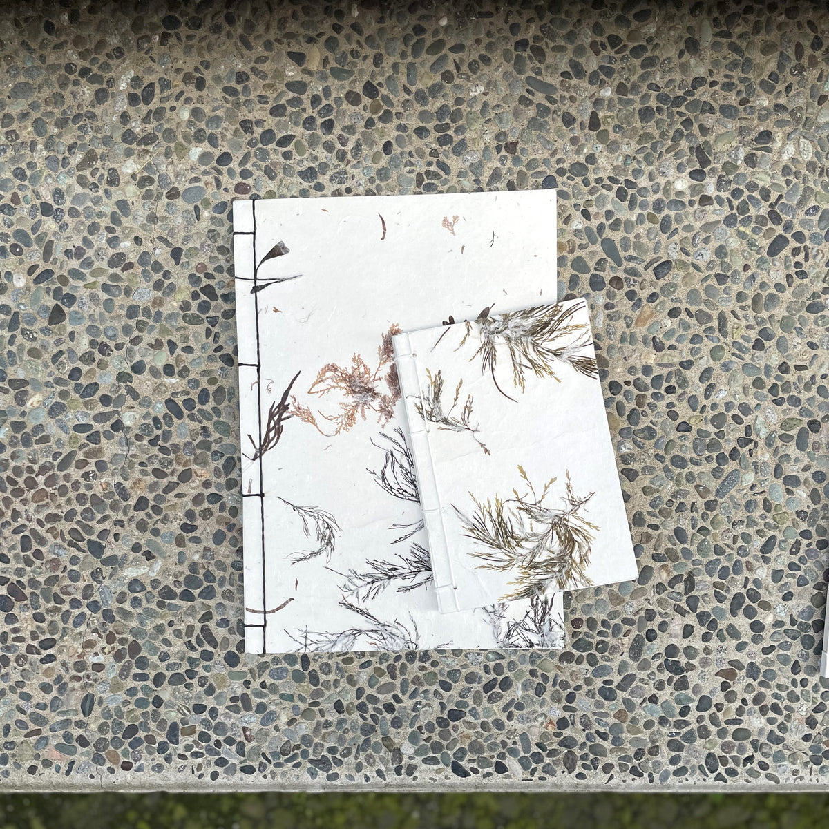 Japanese Binding Notebook - Seaweed