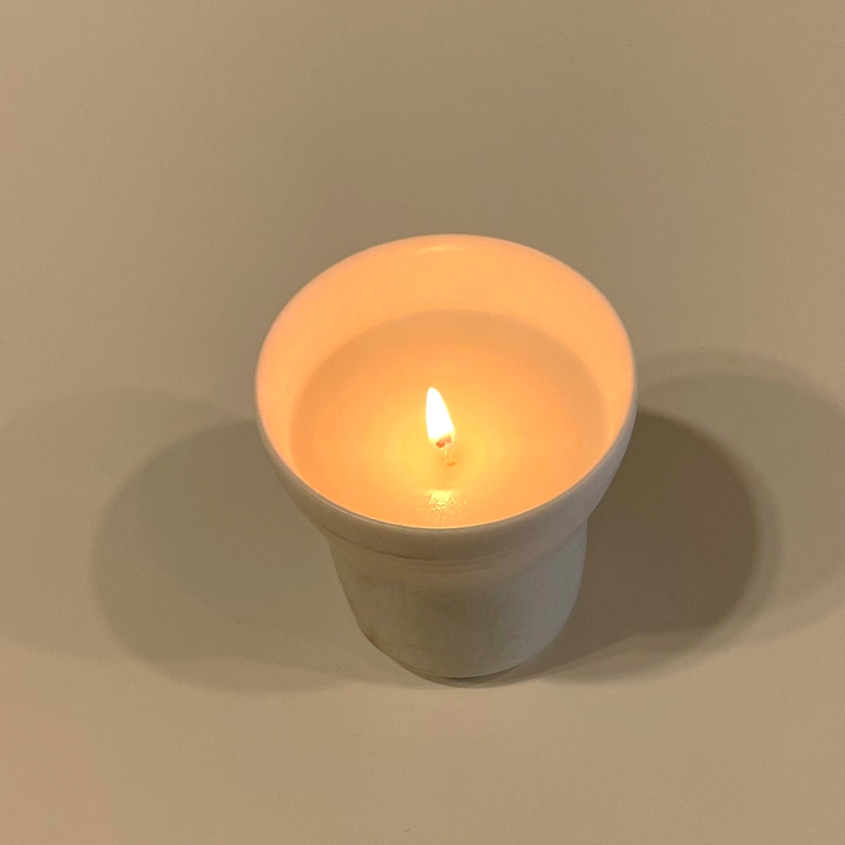 Massage Oil Candle ~ Doppoen ~ White
