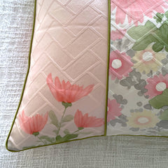 Vintage Kimono Cushion Cover Daisy②
