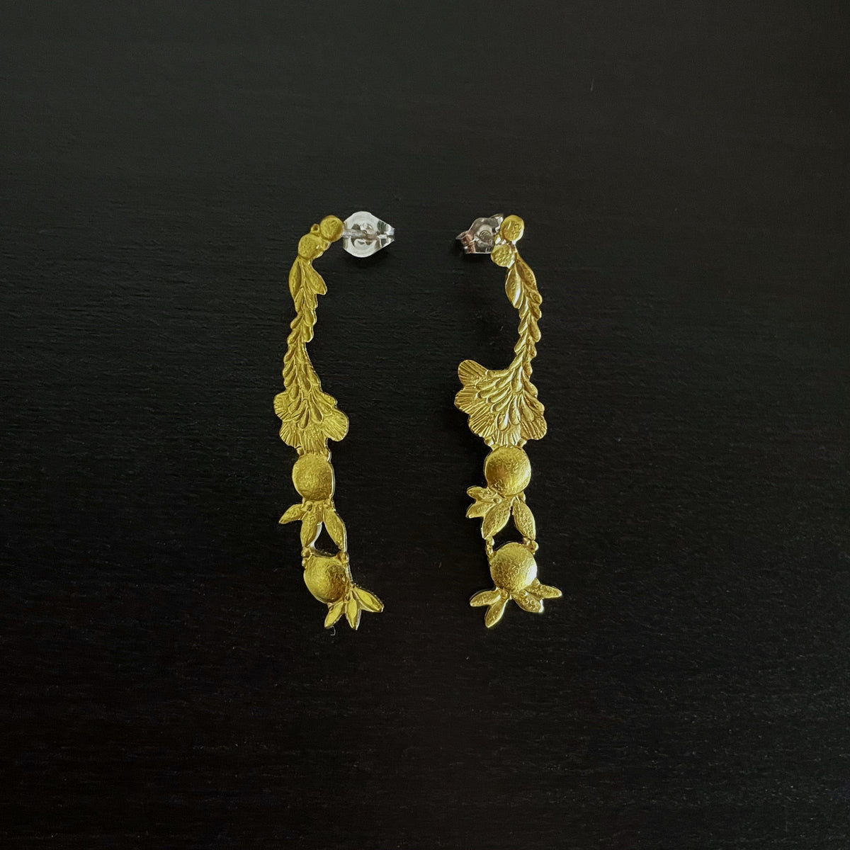 Piercing Flowers in row