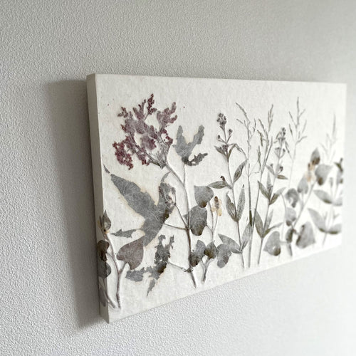 Art Panel Rectangle (45cmx20cm) Flower ①