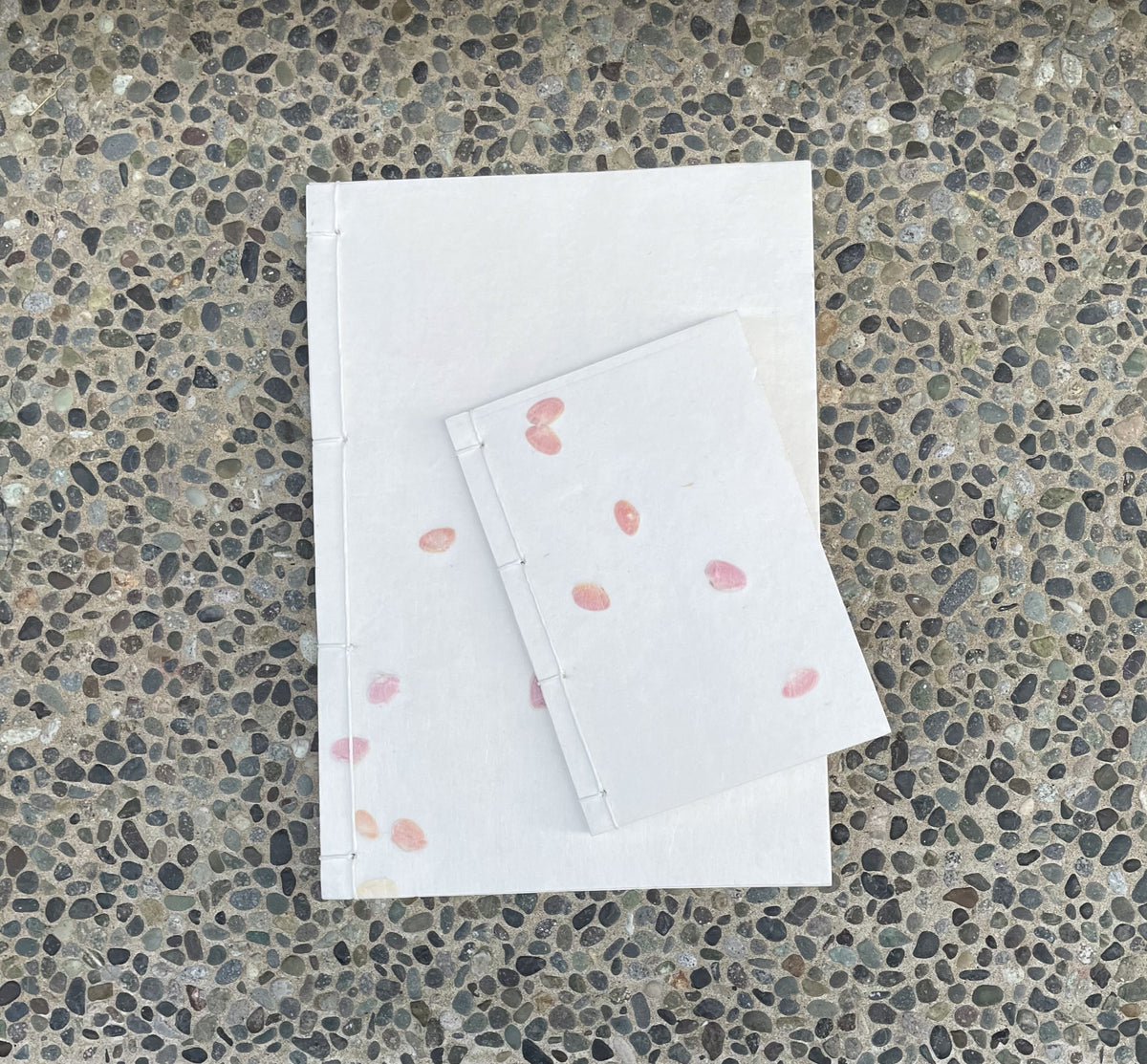 Japanese Binding Notebook - Sakuragai (cherry blossoms shells)