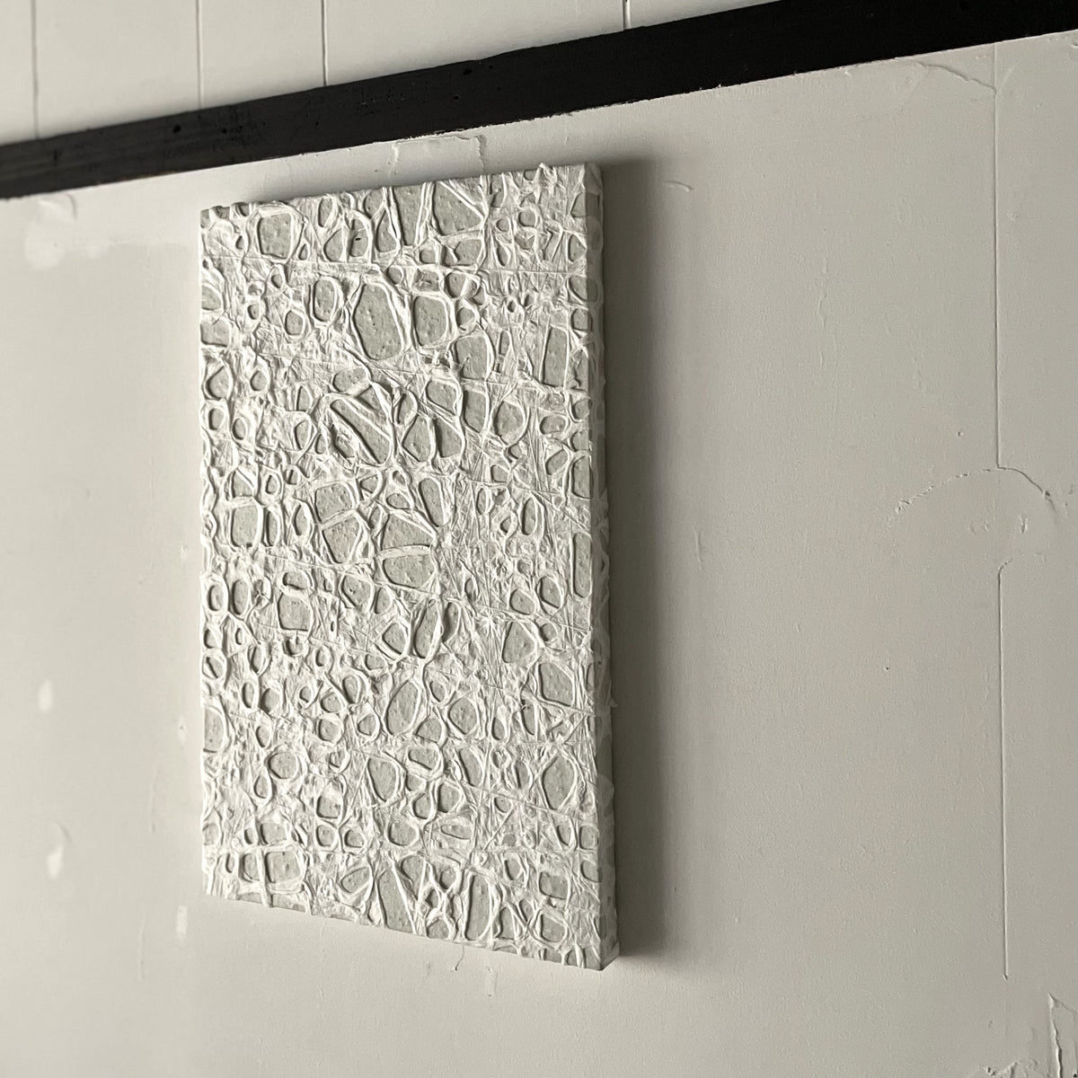 Art Panel 26 x 42cm Thread straining ①