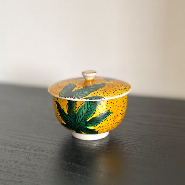 Tea bowl with lid, Kogutani copy
